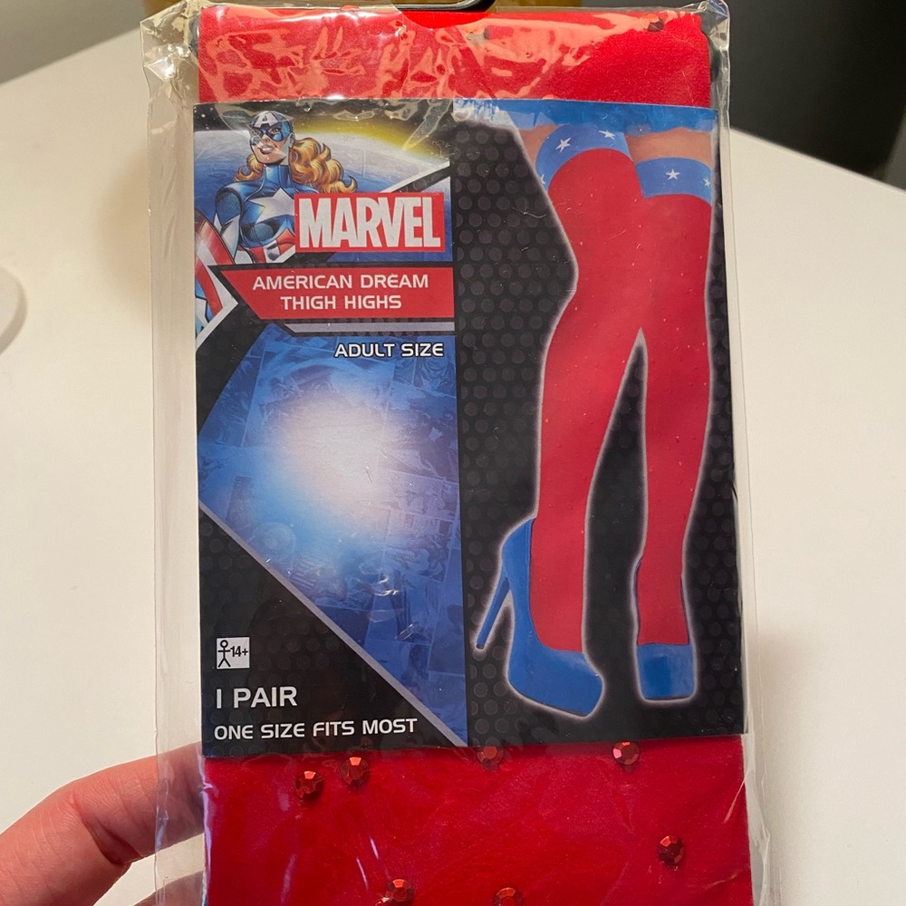 Marvel | American Dream Thigh Highs
